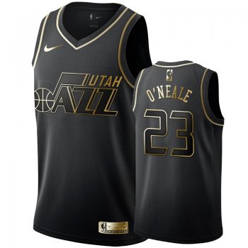 Utah Jazz #23 Royce O'Neale Golden Edition Jersey