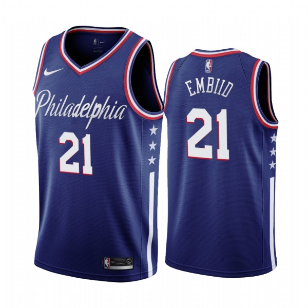 Philadelphia 76ers #21 Joel Embiid City Jersey