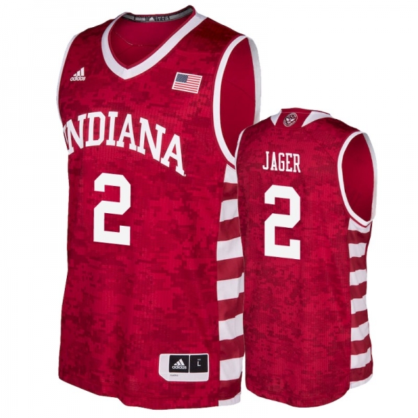 NCAA Basketball #2 Johnny Jager Replica Jersey