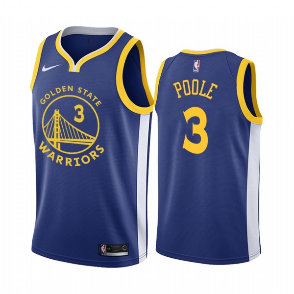 Golden State Warriors #3 Jordan Poole Icon Jersey