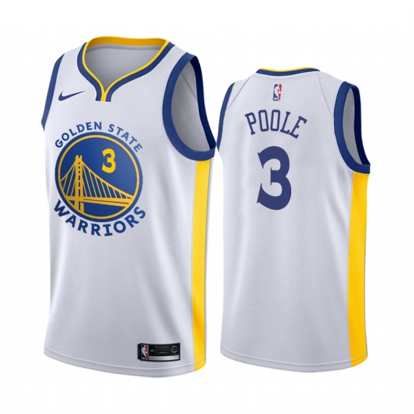 Golden State Warriors #3 Jordan Poole Association Jersey