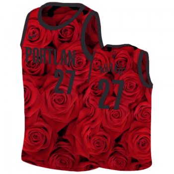 Portland Trail Blazers Jusuf Nurkic Red National Flower Jersey