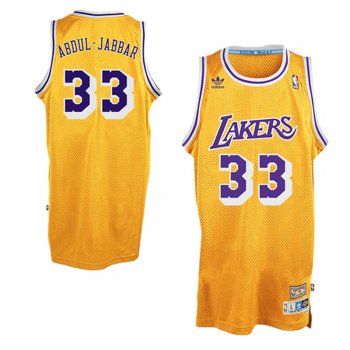 Los Angeles Lakers Kareem Abdul-Jabbar Hardwood Classics Jersey