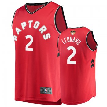 Toronto Raptors #2 Kawhi Leonard NBA Finals Jersey