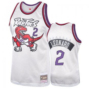 Toronto Raptors #2 Kawhi Leonard Hardwood Classics Jersey