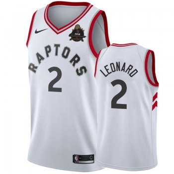 Toronto Raptors #2 Kawhi Leonard Finals Champions Jersey