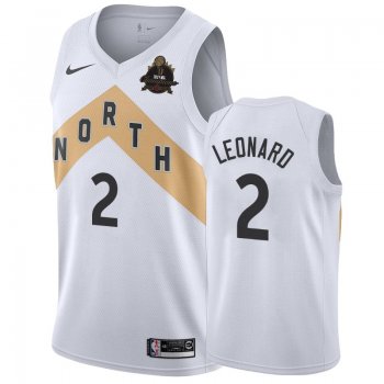 Toronto Raptors #2 Kawhi Leonard Finals Champions Jersey