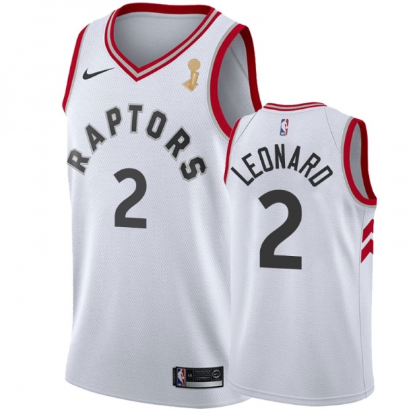 Toronto Raptors #2 Kawhi Leonard Finals Champions Jersey