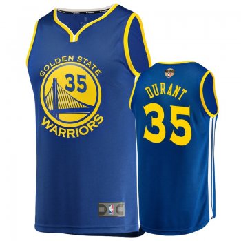 Golden State Warriors #35 Kevin Durant NBA Finals Jersey