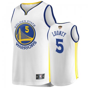 Golden State Warriors #5 Kevon Looney NBA Finals Jersey