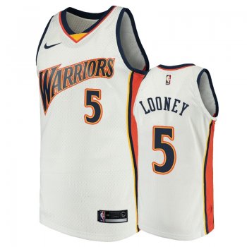 Men's Kevon Looney Warriors Throwback Jersey