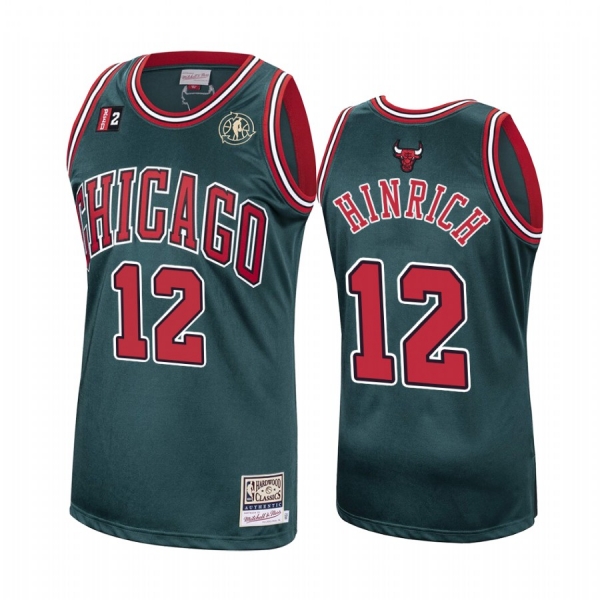 Chicago Bulls #12 Kirk Hinrich Hardwood Classics Jersey