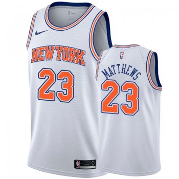 New York Knicks #23 Wesley Matthews Statement Jersey