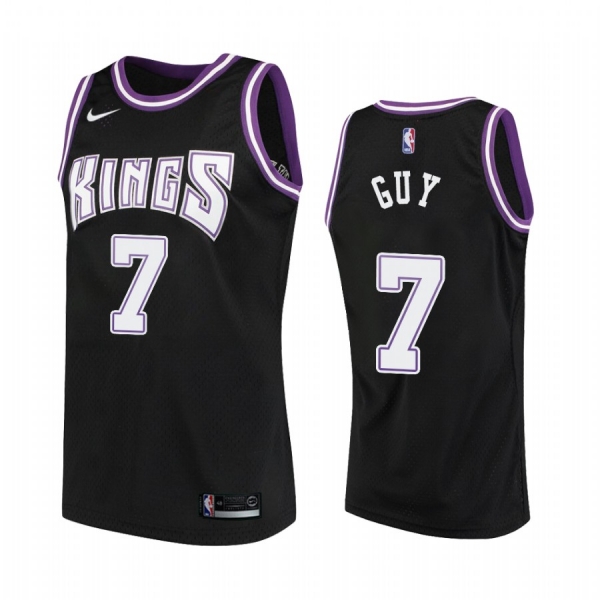 Sacramento Kings #7 Kyle Guy Hardwood Classics Jersey