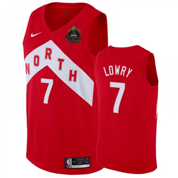 Toronto Raptors #7 Kyle Lowry Finals Champions Jersey