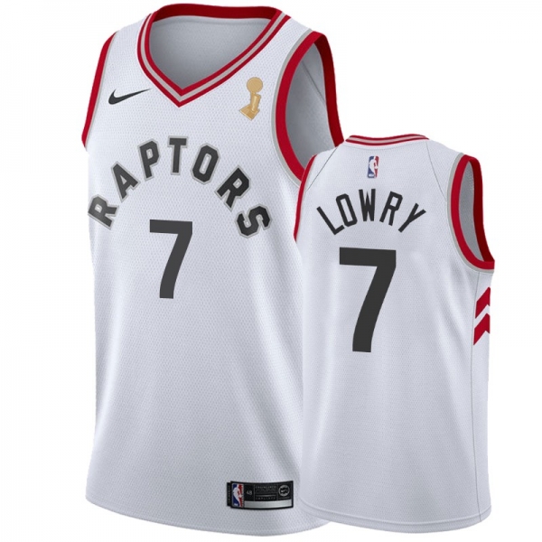 Toronto Raptors #7 Kyle Lowry Finals Champions Jersey