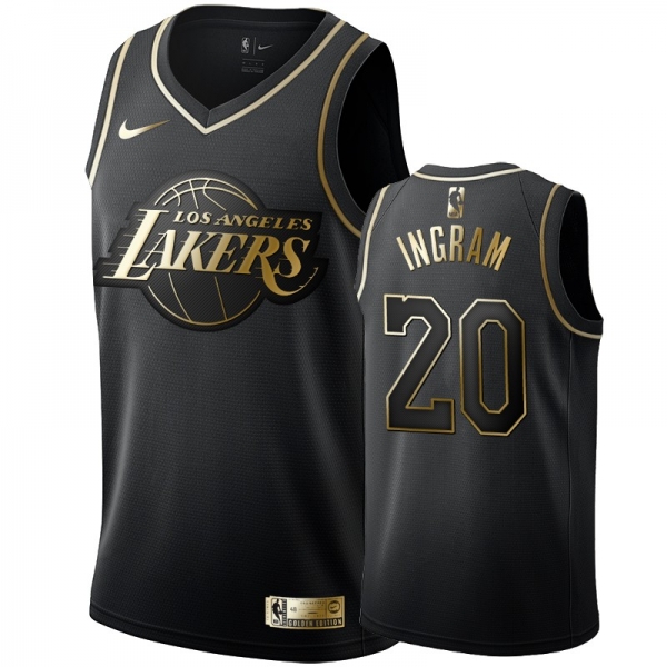 Los Angeles Lakers #20 Andre Ingram Golden Edition Jersey