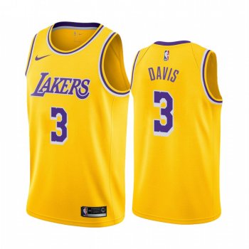 Los Angeles Lakers #3 Anthony Davis Icon Jersey