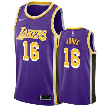 Los Angeles Lakers #16 Jemerrio Jones Statement Jersey