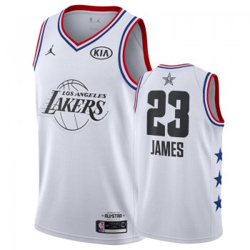 Los Angeles Lakers #23 LeBron James All-Star Jersey