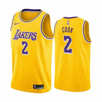 Los Angeles Lakers #2 Quinn Cook Icon Jersey