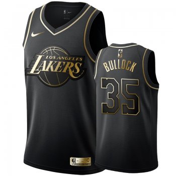 Los Angeles Lakers #35 Reggie Bullock Golden Edition Jersey