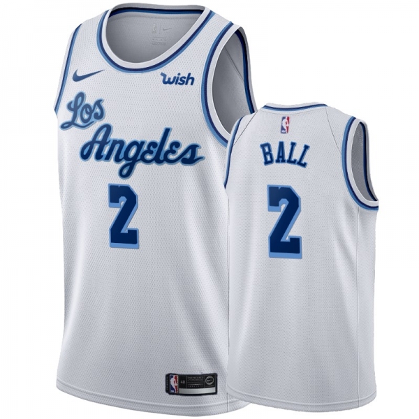 Los Angeles Lakers #2 Lonzo Ball Classic Jersey