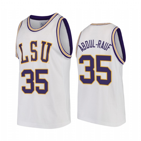 NCAA Basketball #35 Mahmoud Abdul-Rauf College Basketball Jersey