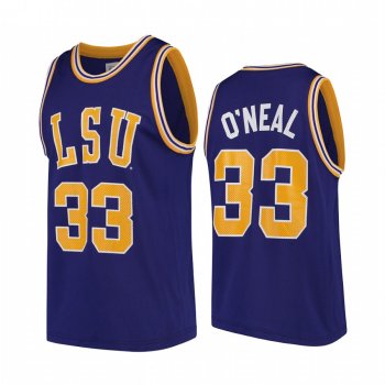 NCAA Basketball #33 Shaquille O'Neal College Basketball Jersey