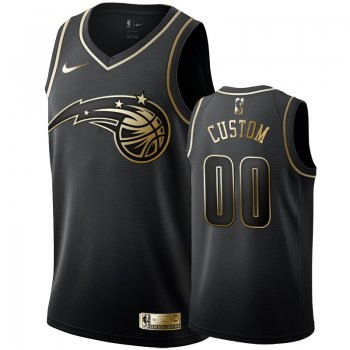 Orlando Magic #00 Custom Golden Edition Jersey