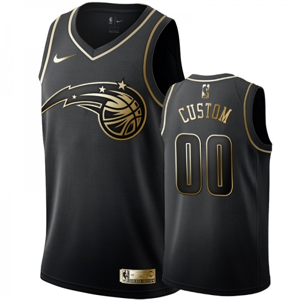 Orlando Magic #00 Custom Golden Edition Jersey