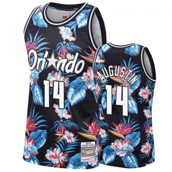 Black Magic D.J. Augustin Black Floral Fashion Jersey