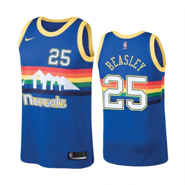 Denver Nuggets #25 Malik Beasley Hardwood Classics Jersey