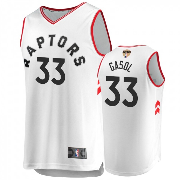 Toronto Raptors #33 Marc Gasol NBA Finals Jersey