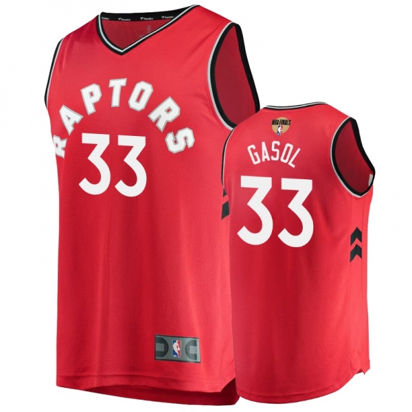 Toronto Raptors #33 Marc Gasol NBA Finals Jersey