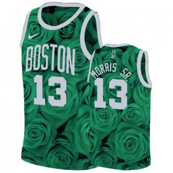 Boston Celtics Marcus Morris Sr. Green National Flower Jersey