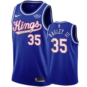 Sacramento Kings #35 Marvin Bagley III Throwback Jersey