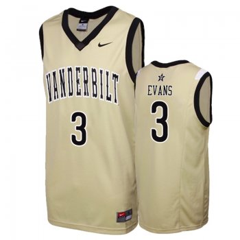 NCAA Basketball #3 Maxwell Evans Replica Jersey