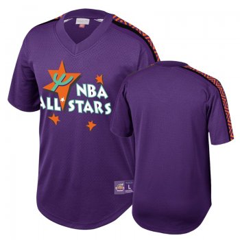 Men's All-star Purple Playmaker Baseball Jersey T-Shirt