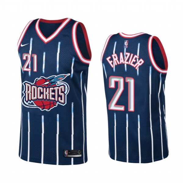 Houston Rockets #21 Michael Frazier Hardwood Classics Jersey