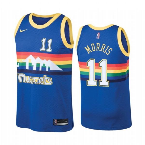 Denver Nuggets #11 Monte Morris Hardwood Classics Jersey