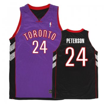 Toronto Raptors #24 Morris Peterson Throwback Jersey