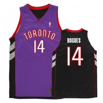 Toronto Raptors #14 Muggsy Bogues Throwback Jersey