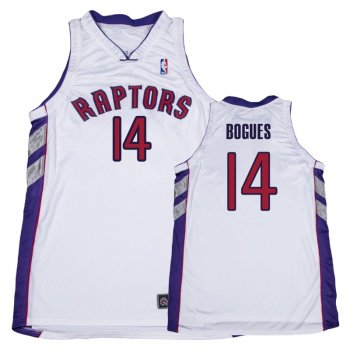 Toronto Raptors #14 Muggsy Bogues Throwback Jersey