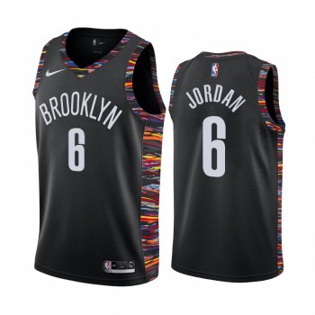 Brooklyn Nets #6 DeAndre Jordan City Jersey