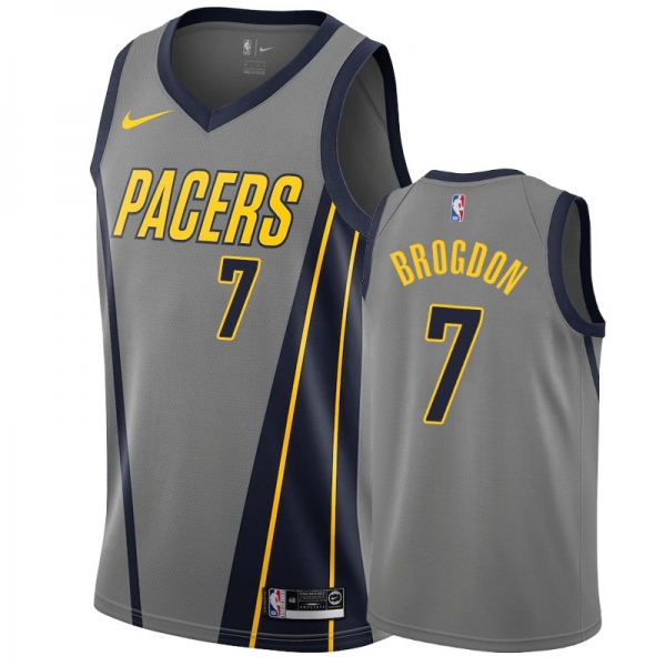 Indiana Pacers #7 Malcolm Brogdon City Jersey