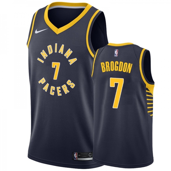 Indiana Pacers #7 Malcolm Brogdon Icon Jersey