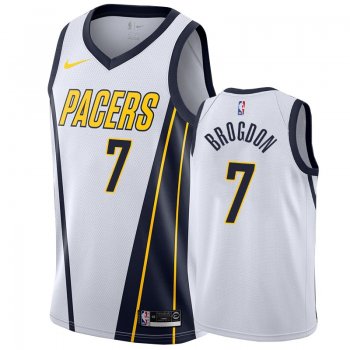 Indiana Pacers #7 Malcolm Brogdon Earned Jersey