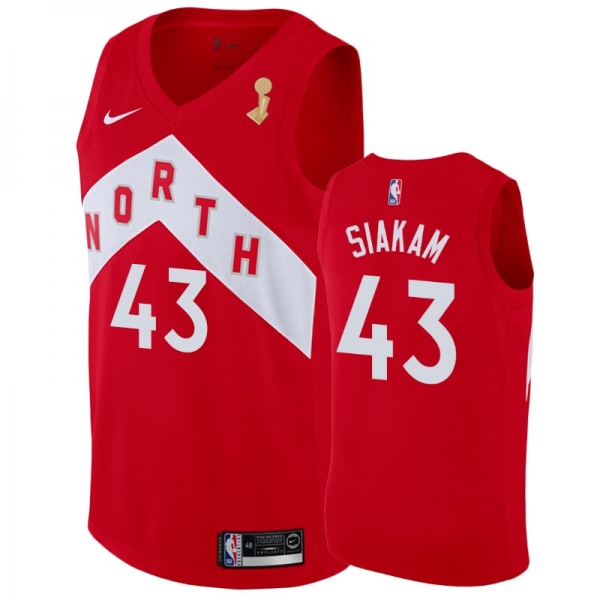 Pascal Siakam Toronto Raptors 2019 NBA Finals Champions Men's Earned Jersey