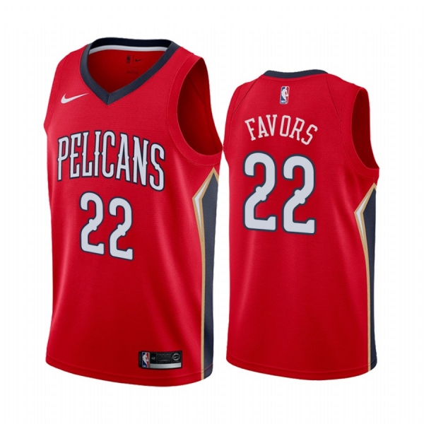 New Orleans Pelicans #22 Derrick Favors Statement Jersey